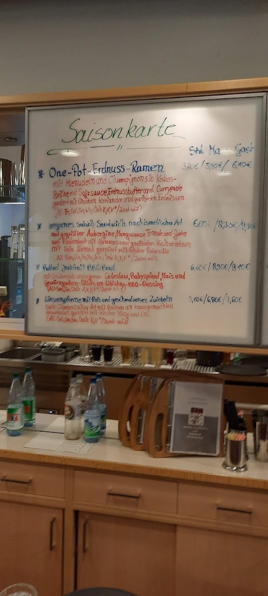 Menu Studentenwerk Thuringen - Cafeteria Zur Rosen-3